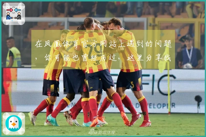 在凤凰体育官方网站上遇到的问题，你可能也曾经历过，这里分享我的解决小技巧